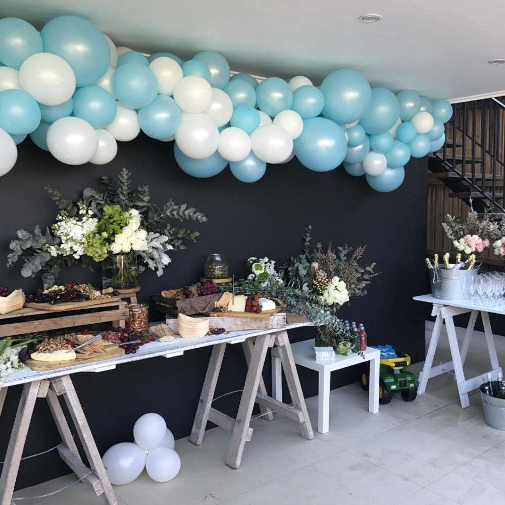 KIMCOME Upgraded Balloon Arch Kit - 32.8 Feet Balloon Tape Strip with 200 Dot Glue Point Stickers for Party Decorations