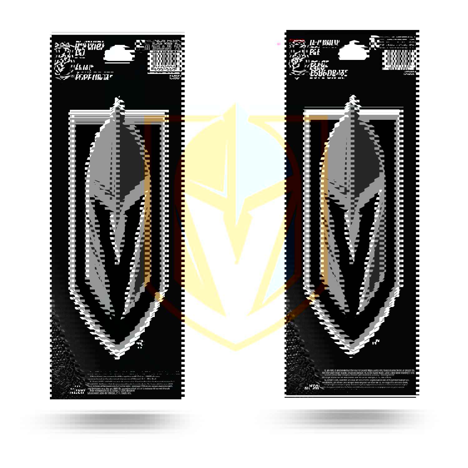 Vegas Golden Knights Die Cut Decal - 5x4 Inches for Window, Car or Laptop