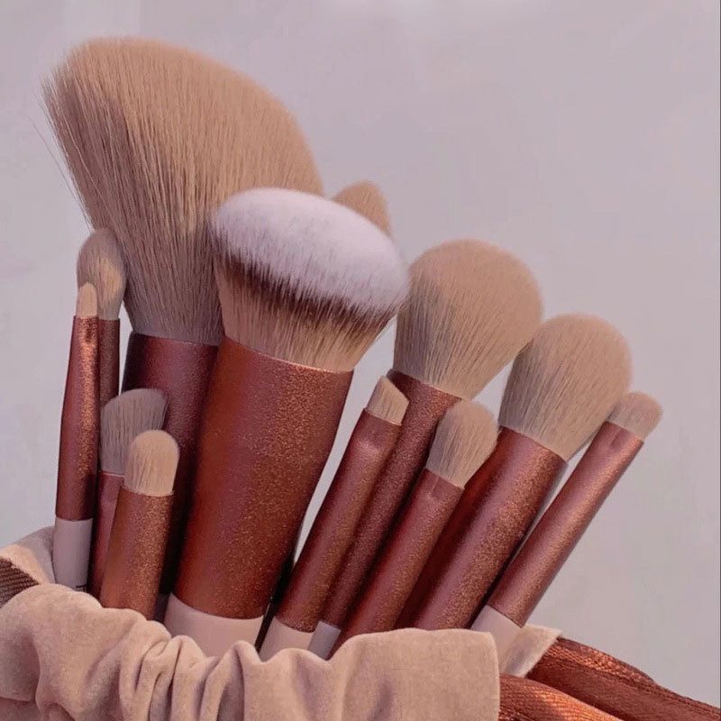 13 PCS Makeup Brushes Set for Foundation, Blush, Eyeshadow, and More