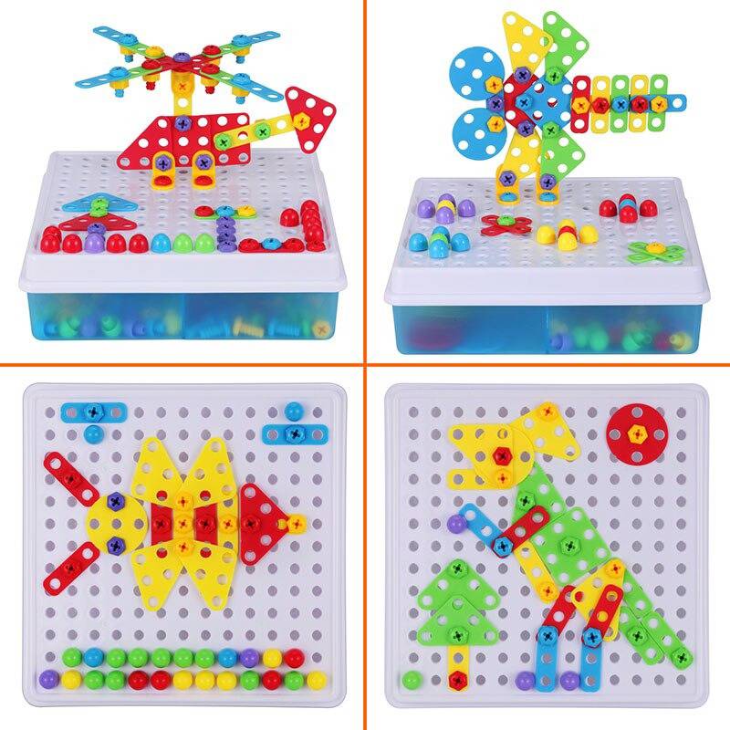 The Mushroom Puzzle Kids Toys - 289 Pieces Creative Educational Toy