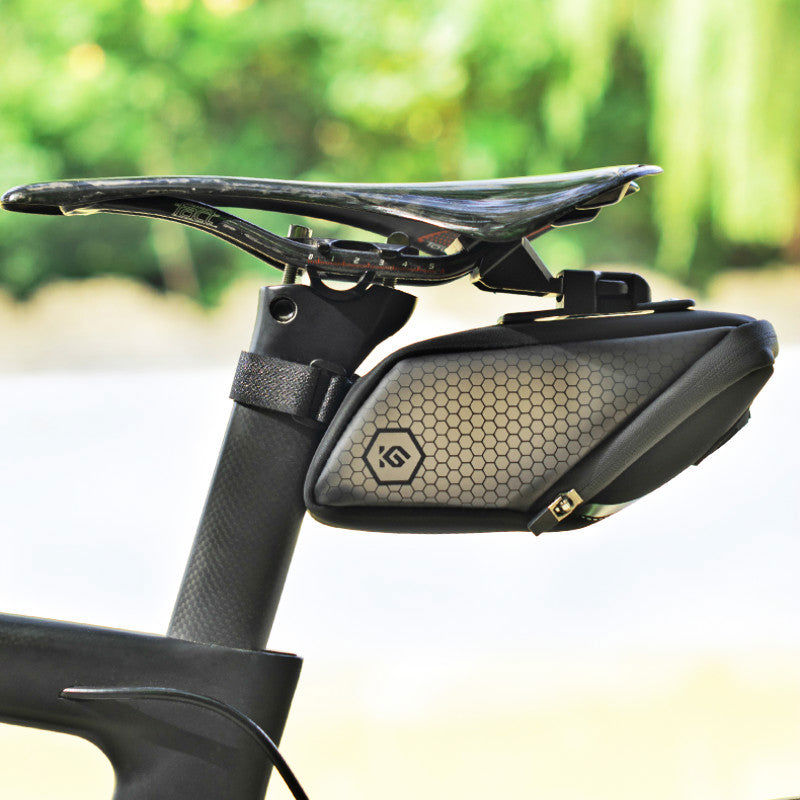 Waterproof Cycling Bicycle Saddle Bag with Reflective Strip for MTB & Road Bikes