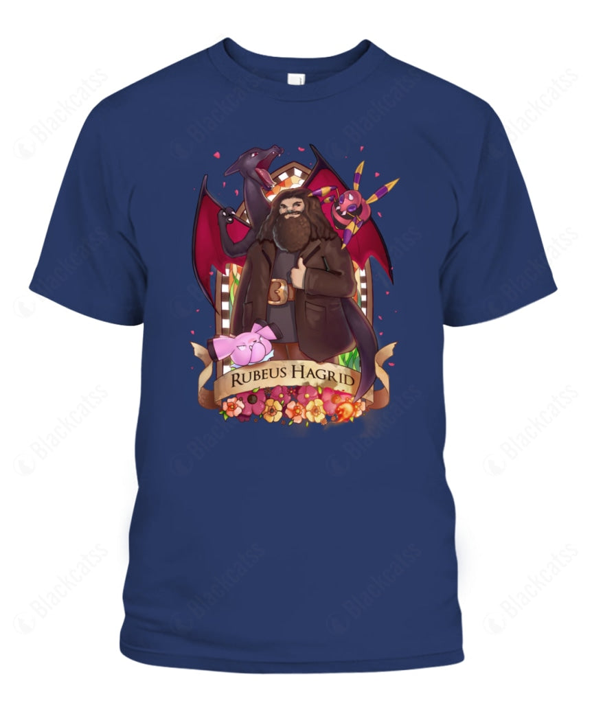 PKM Hagrid Custom Graphic Cotton T-Shirt