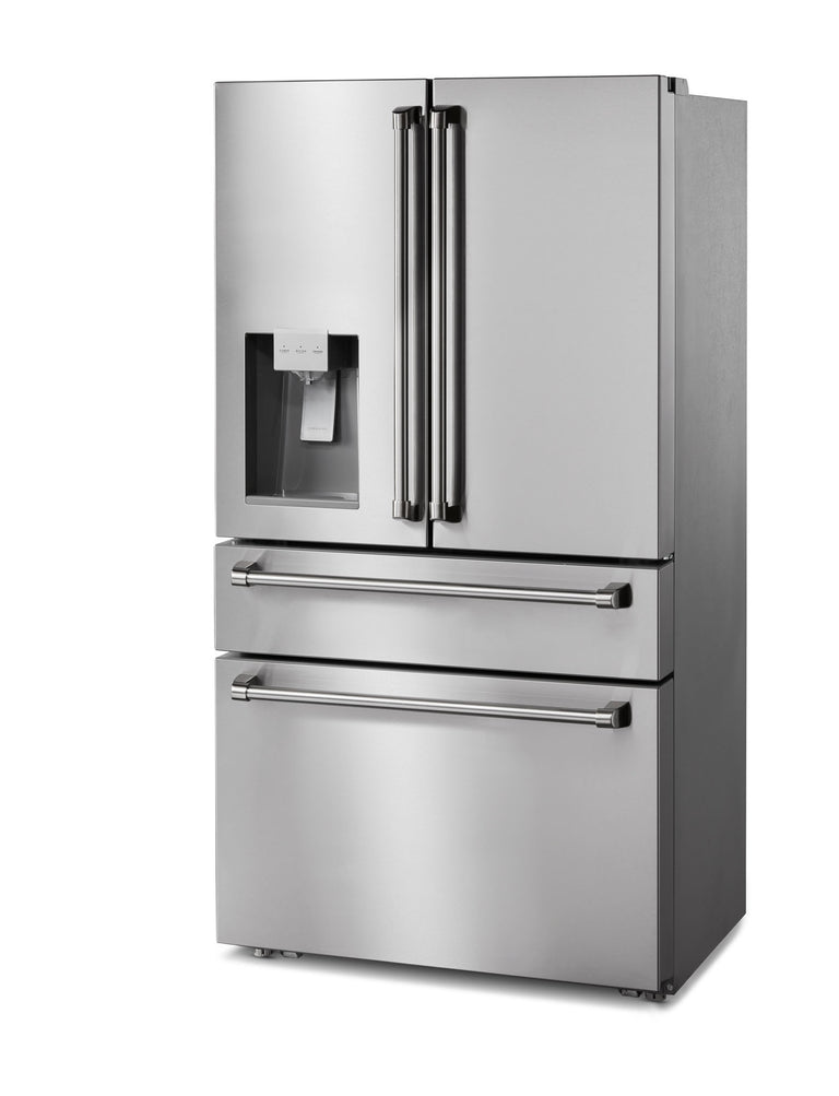 TRF3601FD: Thor Kitchen 36-Inch Counter Depth Refrigerator with Water Dispenser & Ice Maker