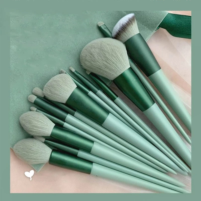 13 PCS Makeup Brushes Set for Foundation, Blush, Eyeshadow, and More