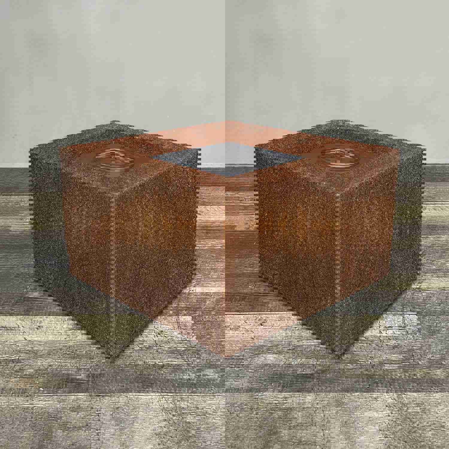 Starfire Designs Gravity 36 Square Corten Steel Gas Fire Pit