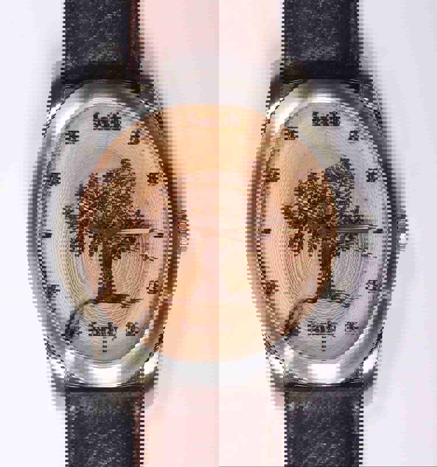 Personalized Family Tree Watch - Unique Gift for Dad, Brother, or Grandfather