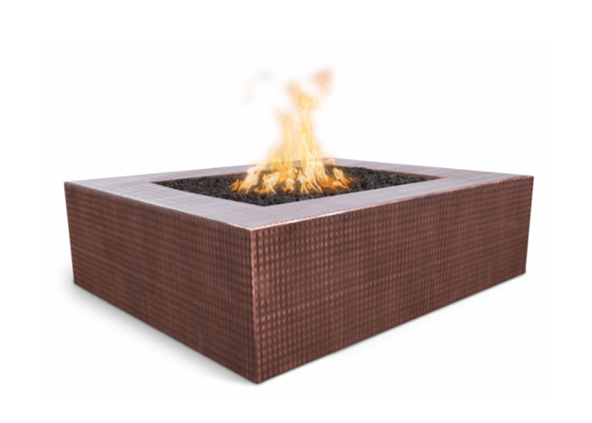 The Outdoor Plus Quad Copper Fire Pit with Free Cover
