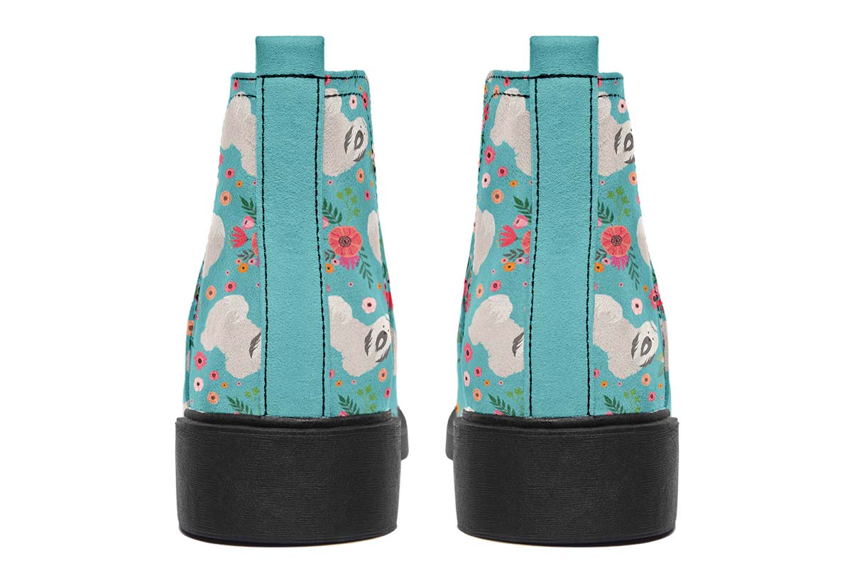 Havanese Flower Neat Vibe Boots