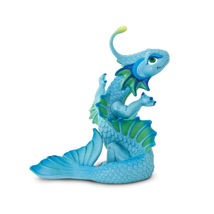 Baby Ocean Dragon Toy - Hand-Painted & Intricately Sculpted