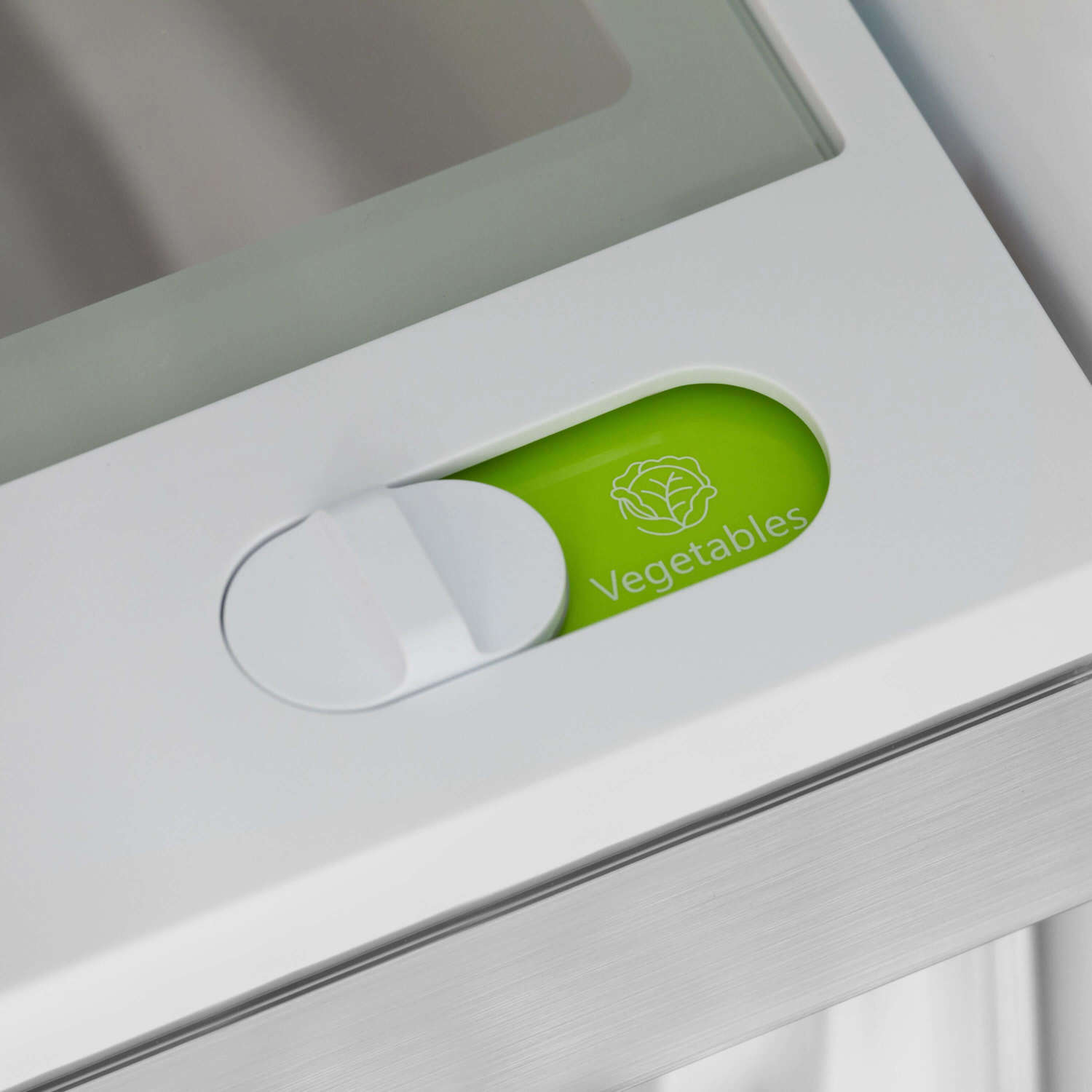 ZLINE 36 in. Autograph Edition 22.5 cu. ft 4-Door French Door Refrigerator with Ice Maker in Stainless Steel with Champagne Bronze Square Handles