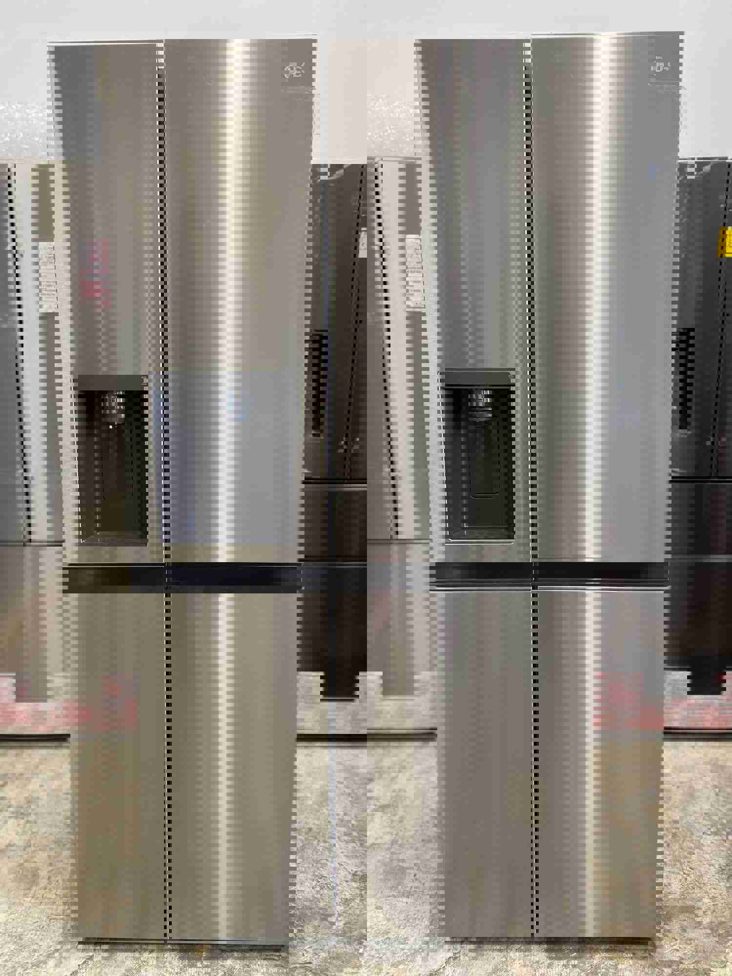 LG LRSXS2706S 36 Inch Freestanding Side by Side Refrigerator with 27.16 Cu. Ft. Capacity