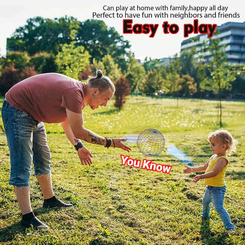 Flying Spinner Fidget Toys - Controllable Magic Ball Boomerang Flyorb for Kids