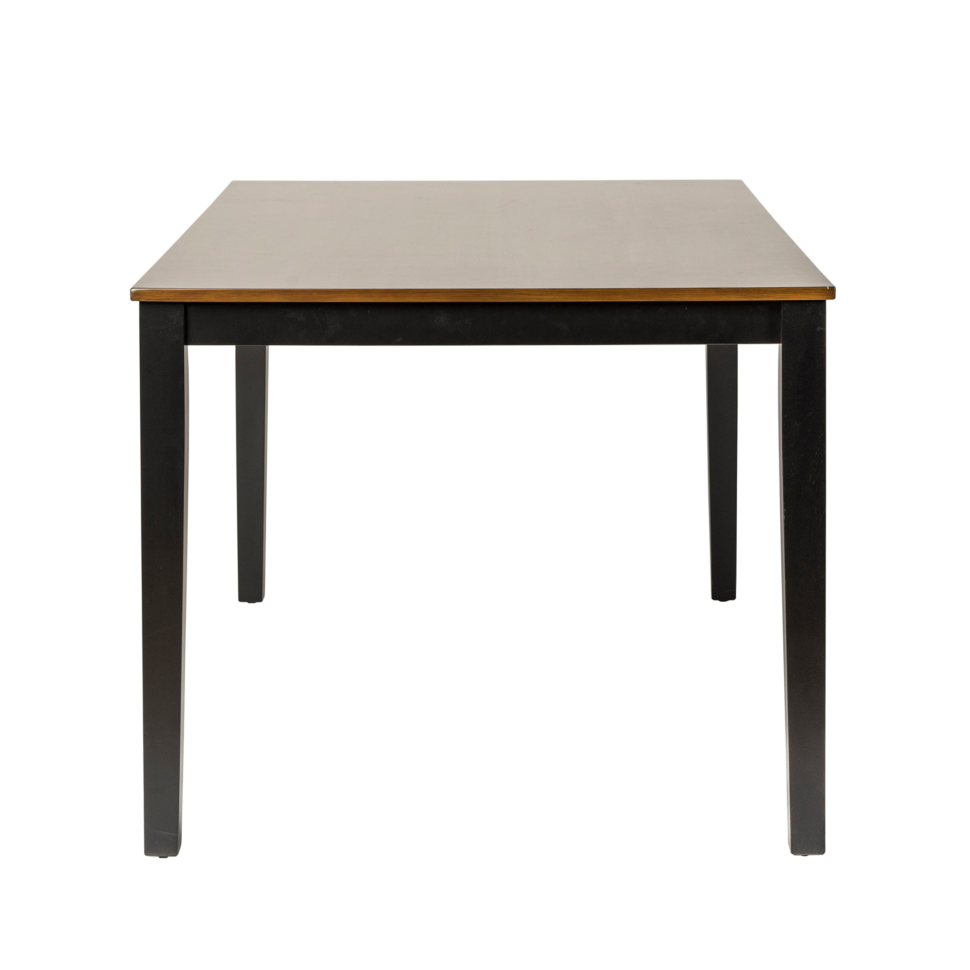 Vintage Series 5-Piece Rectangular Table Set with Metal Chairs