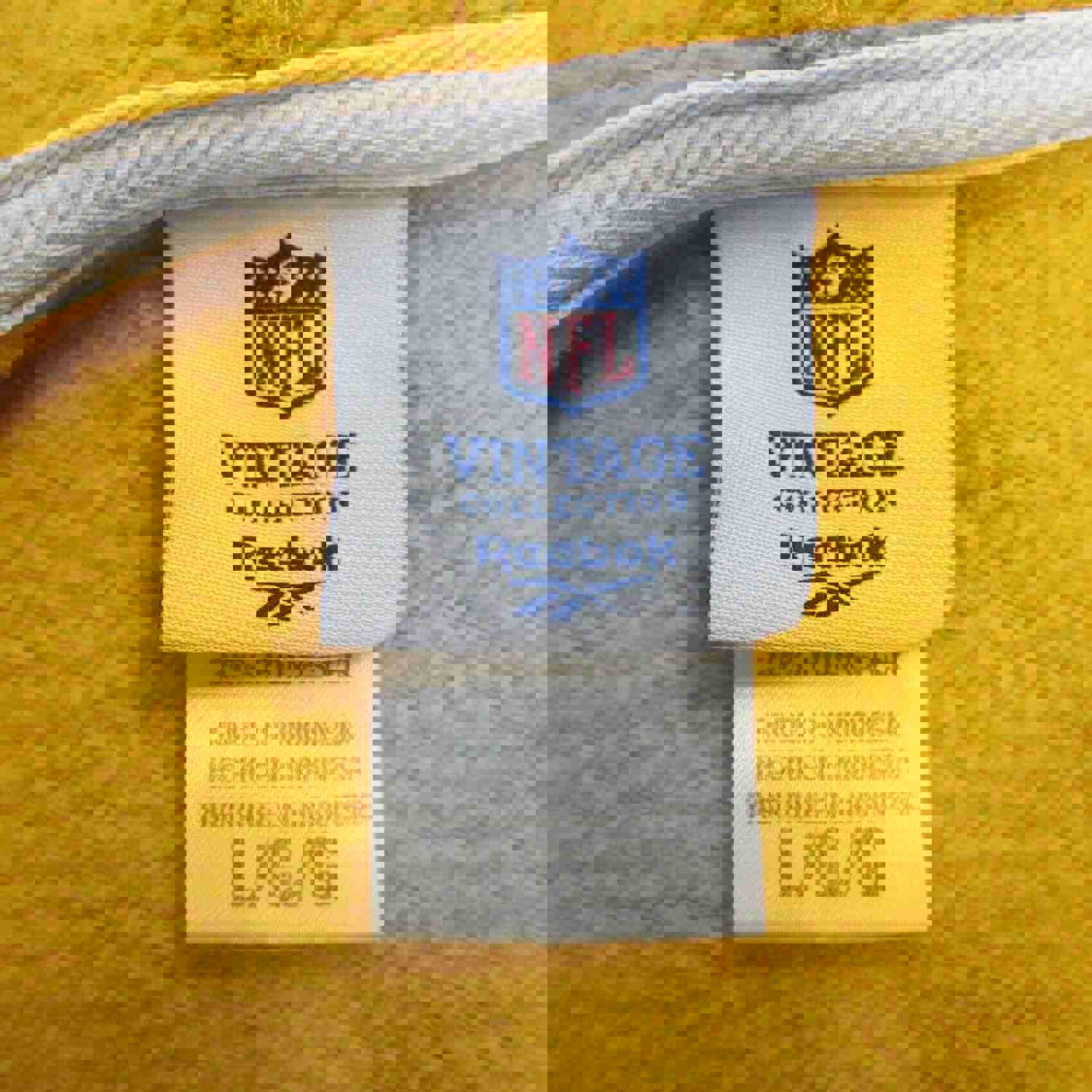 NFL Men's Full Zip Hoodie Sweatshirt - Yellow, Size Large