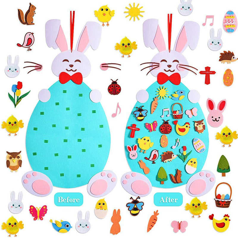 DIY Easter Bunny Felt Craft Kit