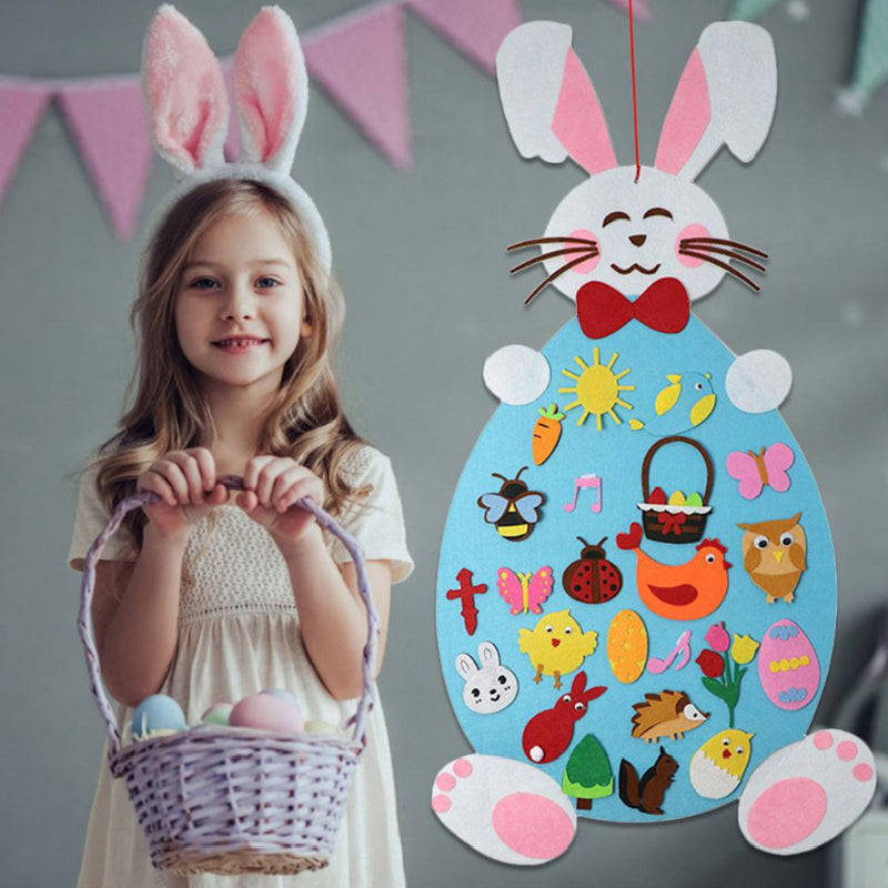 DIY Easter Bunny Felt Craft Kit