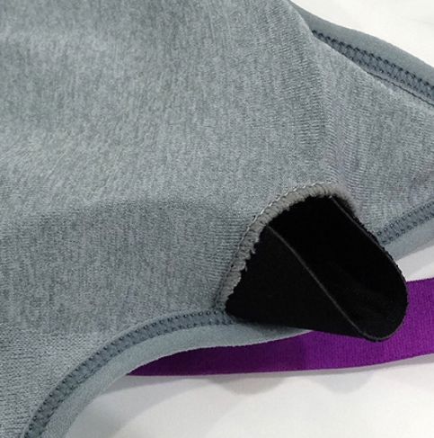 Seamless Tricolor Sports Bra - Push Up, Padded, Anti-Sweat