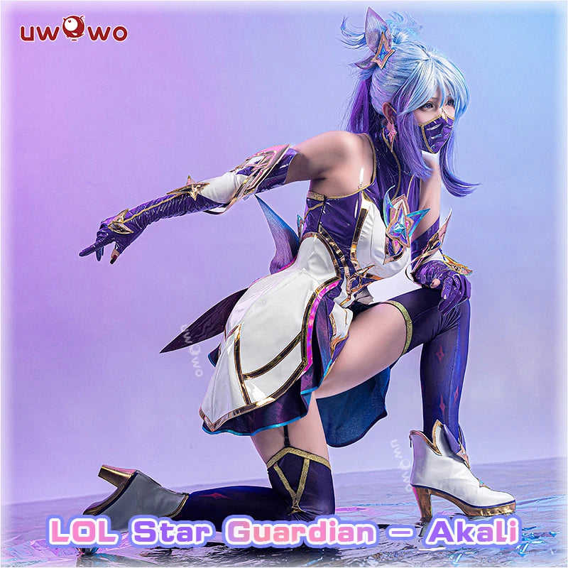 UWOWO Star Guardian Akali Cosplay Costume from League of Legends (LOL)