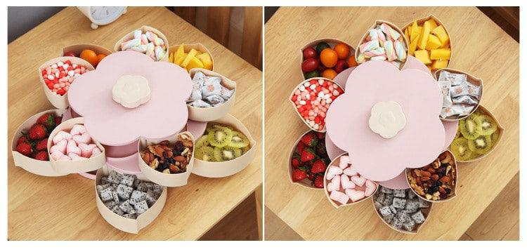 Premium Flower Shaped Food Storage Box
