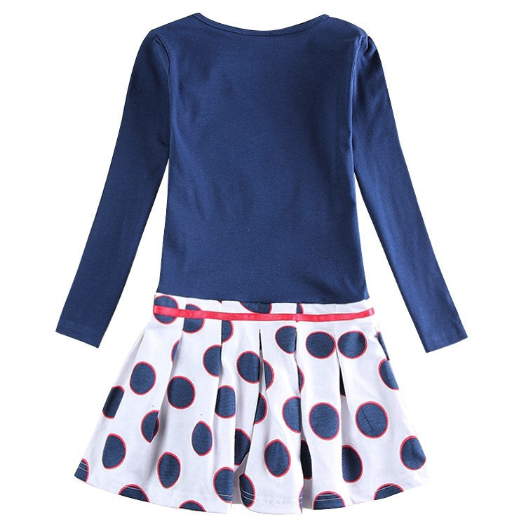 Nova Floral Baby Girl Dress - Long Sleeve Party Dress for Girls