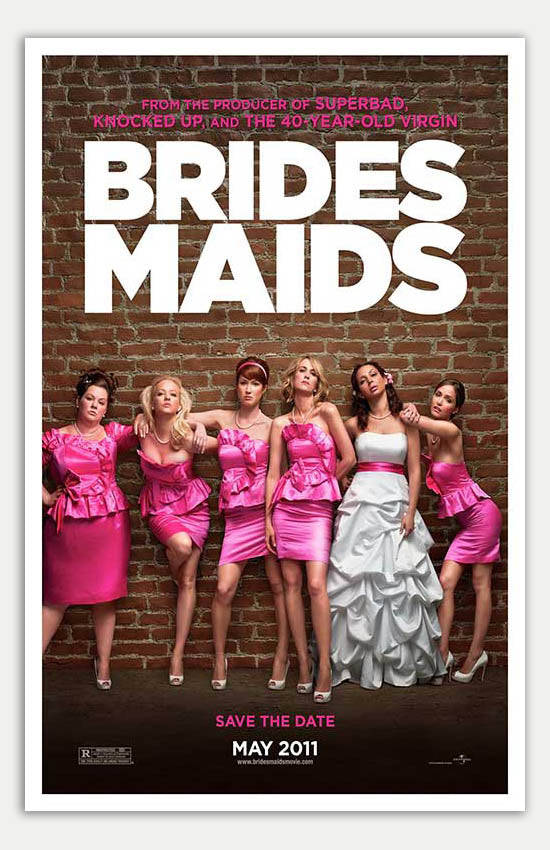 Bridesmaids - 11 x 17 Movie Poster (2011 Reprint, Rolled)