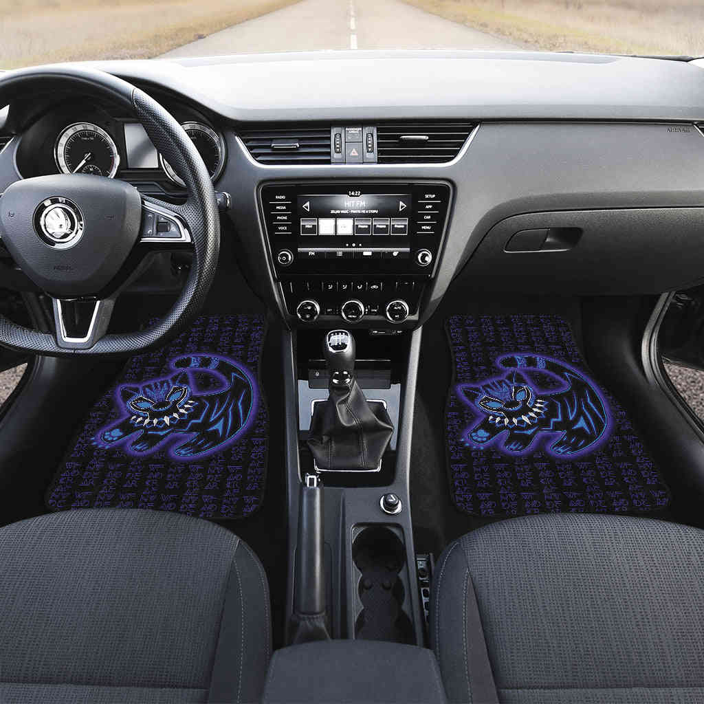 Black Panther Custom Car Floor Mats - Premium Car Interior Accessory
