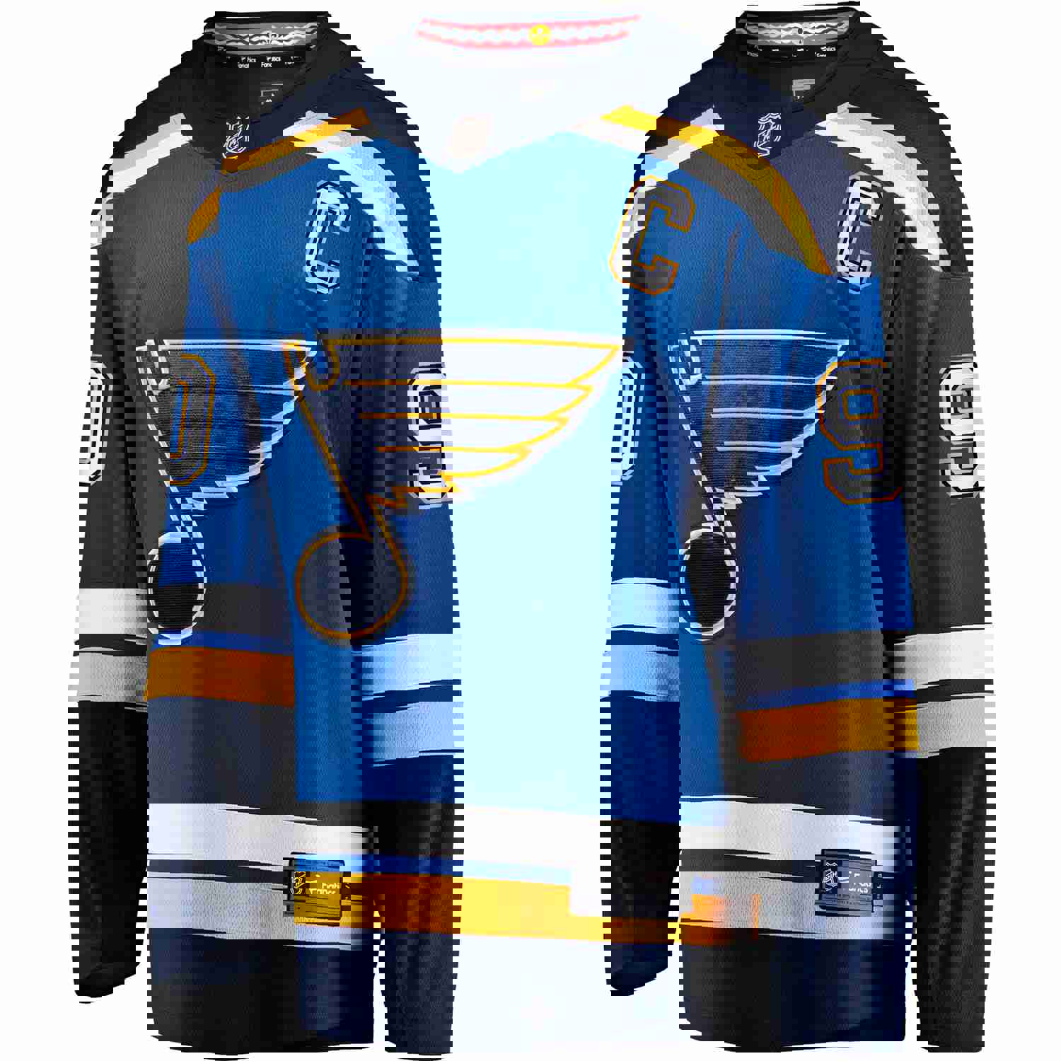 Ryan O'Reilly St. Louis Blues Fanatics Branded Home Captain Premier Breakaway Player Jersey - Blue