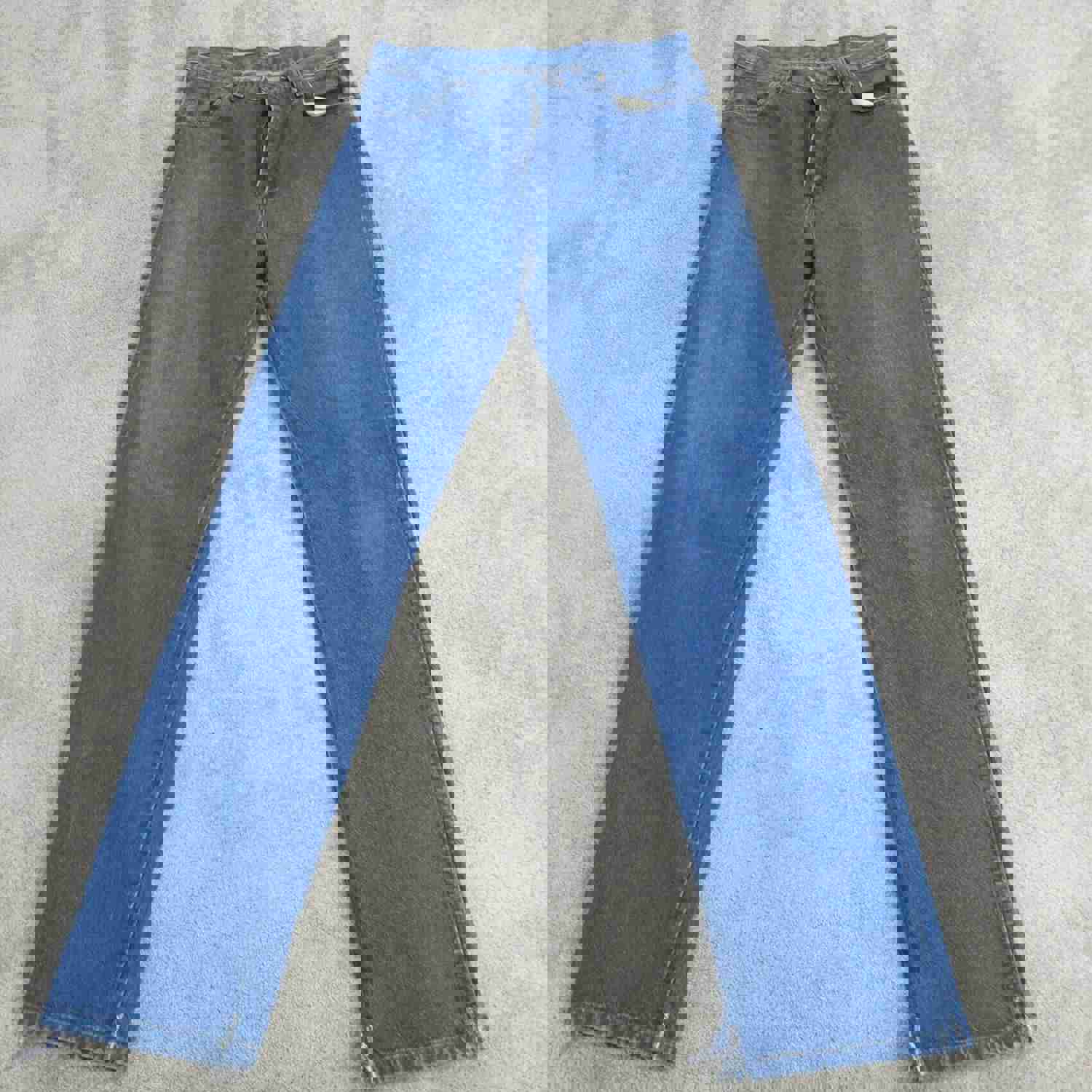 Wrangler Men's Blue Denim Straight Leg Jeans 33X36 - Lightweight & Mid Rise