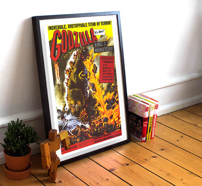 Godzilla, King Of The Monsters! - 11 x 17 Movie Poster (1956 Reprint)