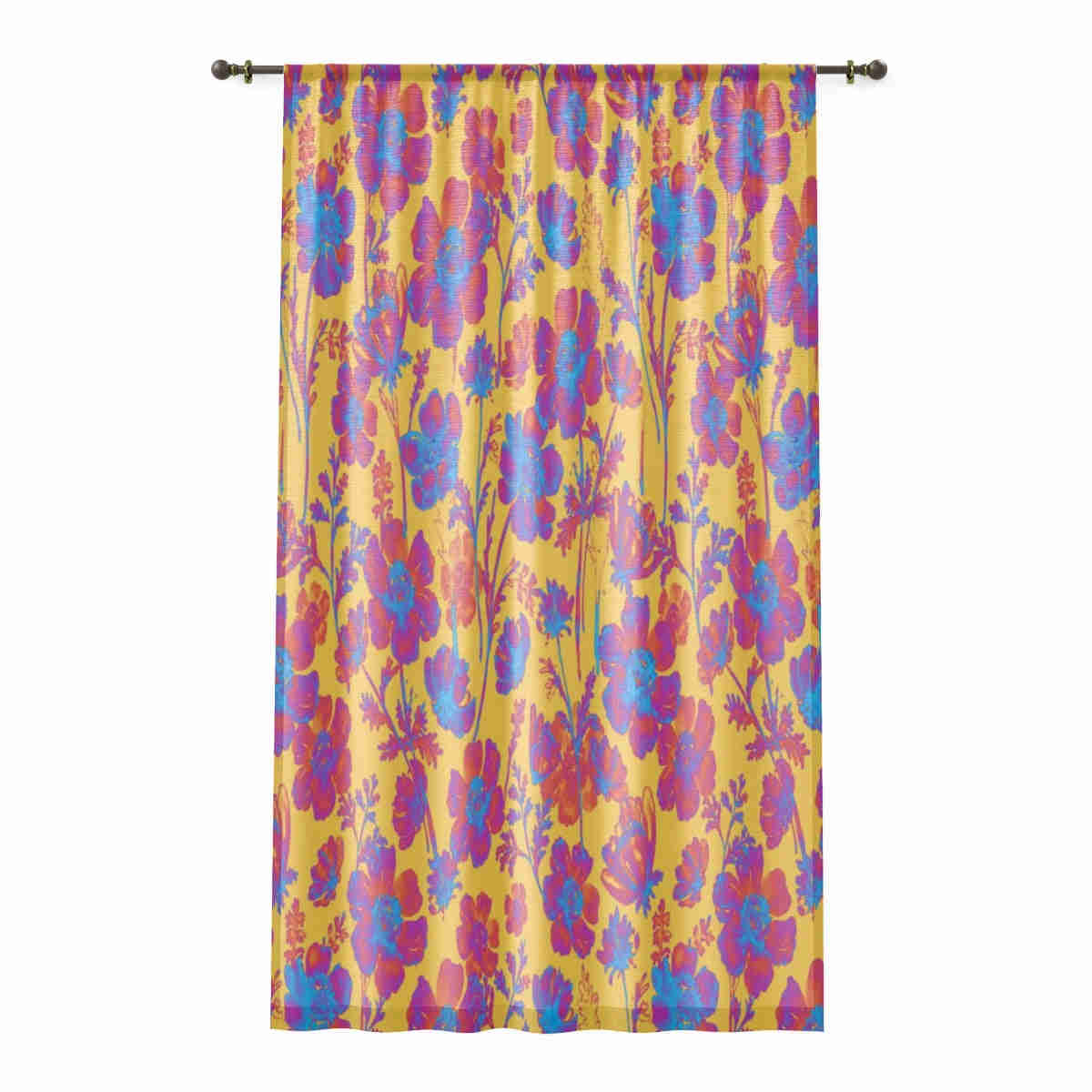 ANEMONE RAVE - SHEER Window Curtain