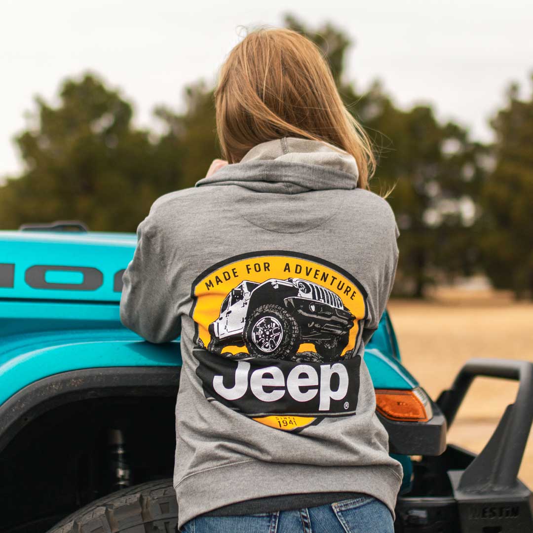 Jeep - Adventure Zip Hoodie for Outdoor Enthusiasts