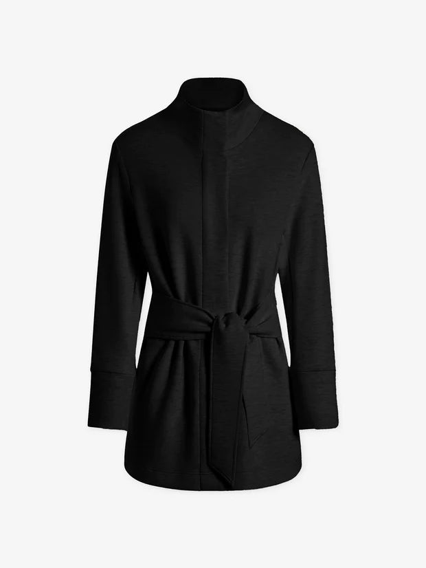 Anset Jacket in Black - Versatile DoubleSoft™ Fabric