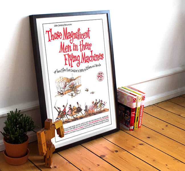 Those Magnificent Men in Their Flying Machines - 11 x 17 Movie Poster (1965 Reprint)