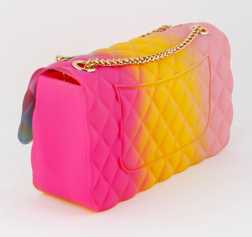 Stylish Crossbody Jelly Clutch Handbags
