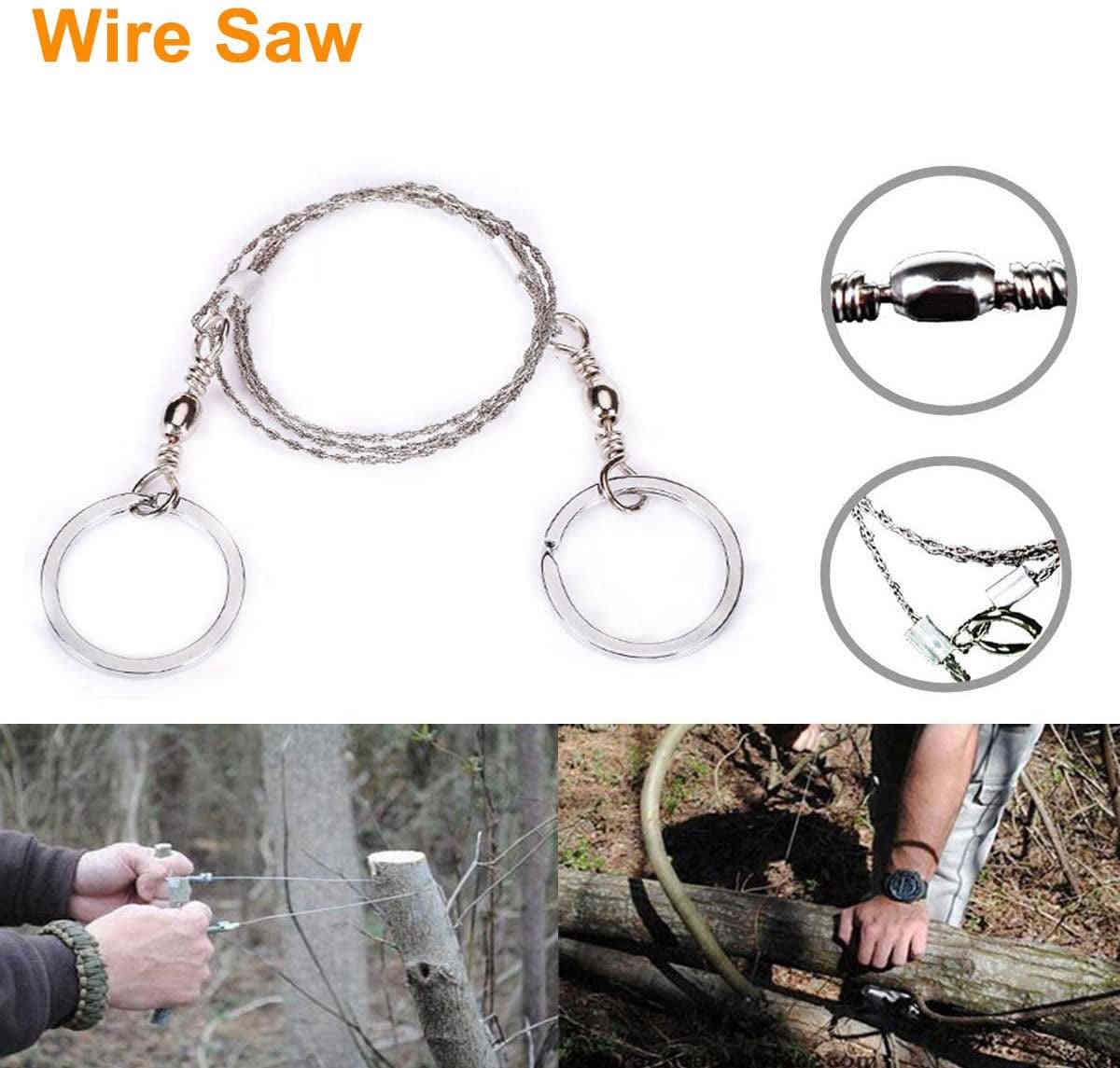 Survival Kit Outdoor Emergency Gear Kit for Camping Hiking Travelling or Adventures