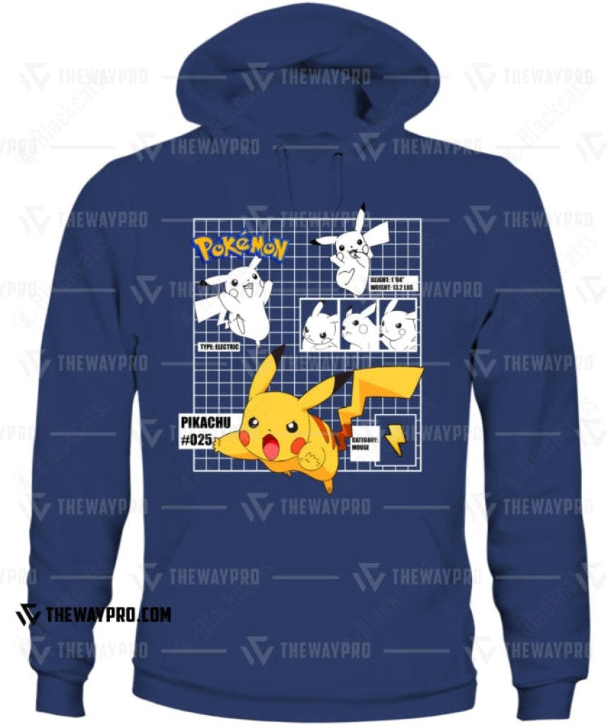 PKM Pikachu #025 Custom Graphic Apparel - Unisex Cotton T-Shirt