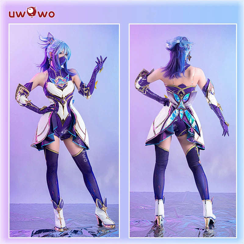 UWOWO Star Guardian Akali Cosplay Costume from League of Legends (LOL)