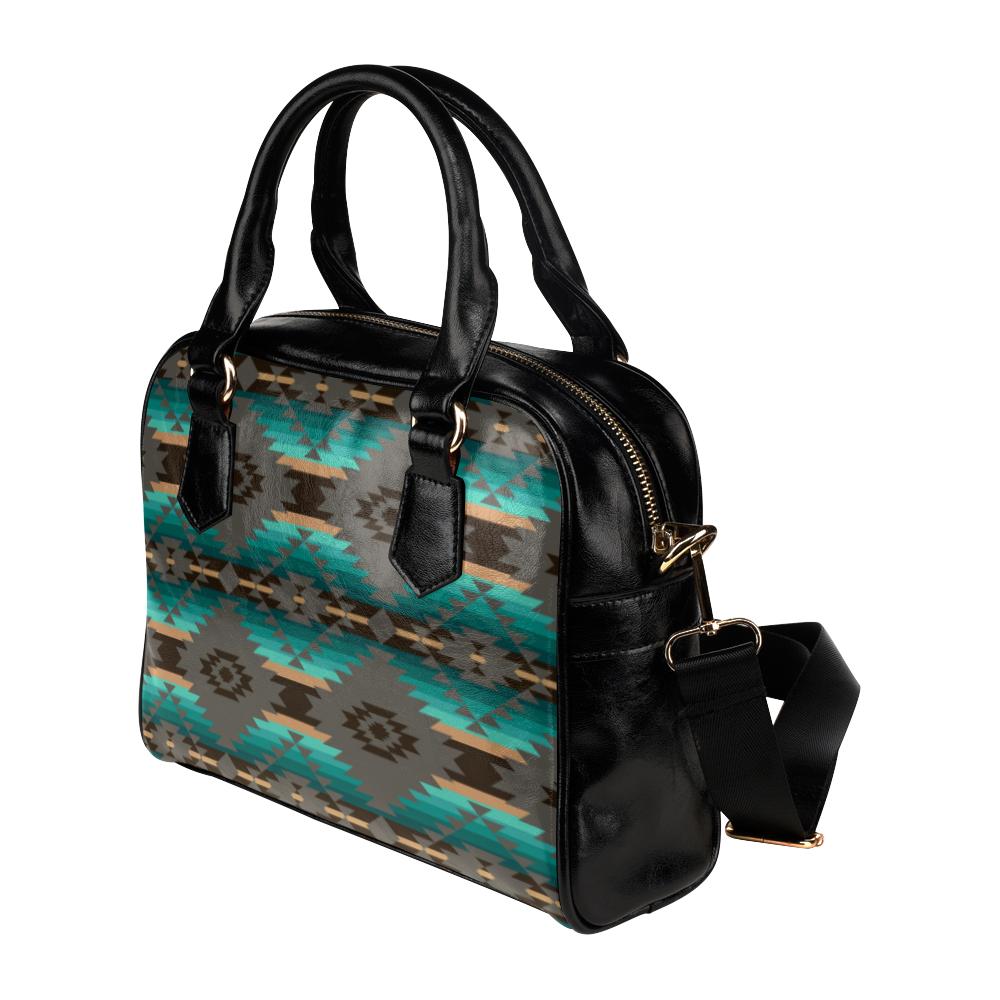 Cree Confederacy Shoulder Handbag - High-Grade PU Leather with Adjustable Strap