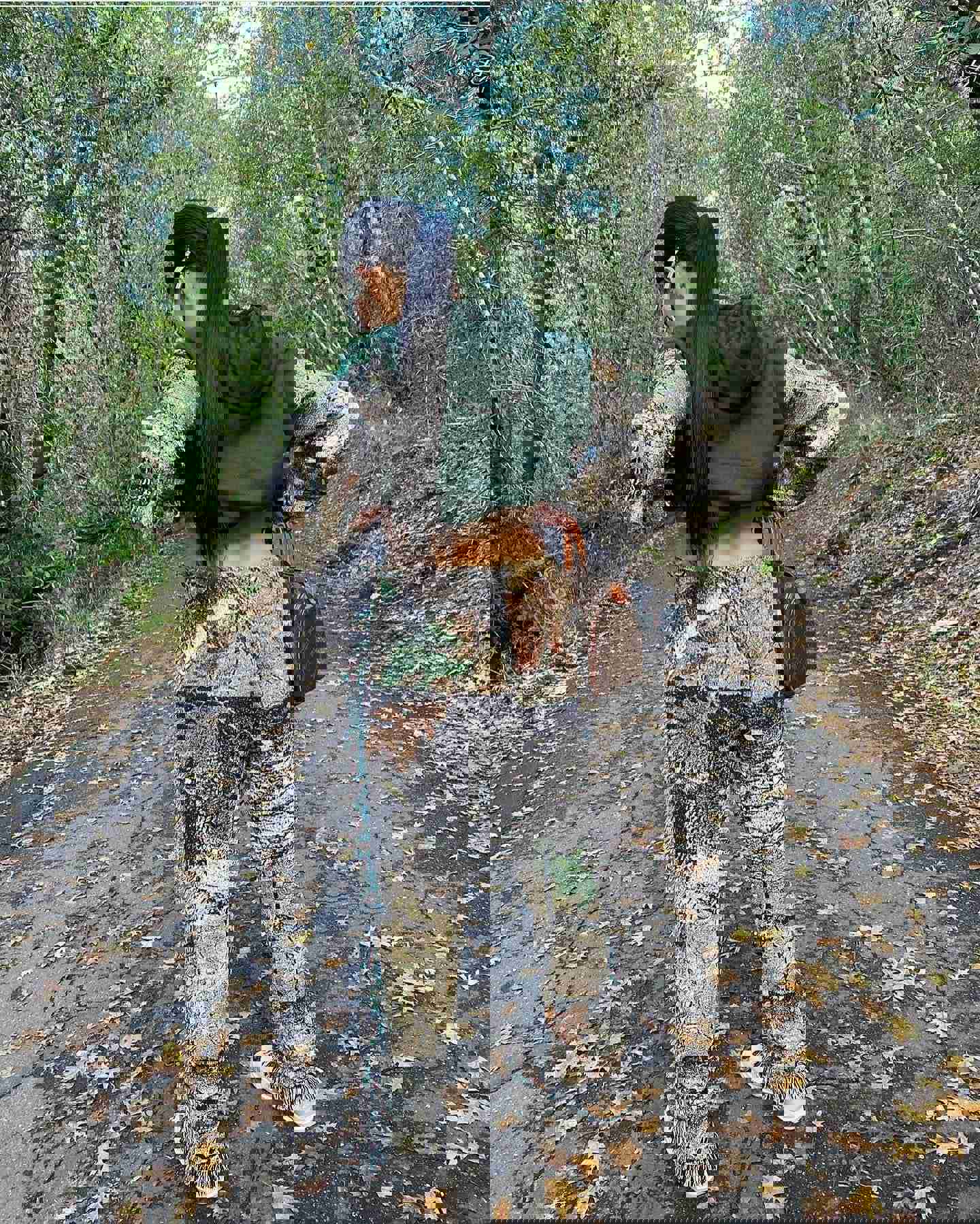 Forest Runner Blanket Sleeves Hoodie - Customized Unisex Crewneck