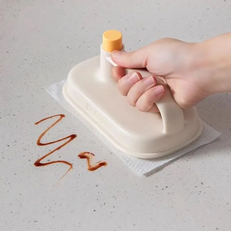 Magic Brush with 50pcs Disposable Rag - Kitchen Cleaning Gadget