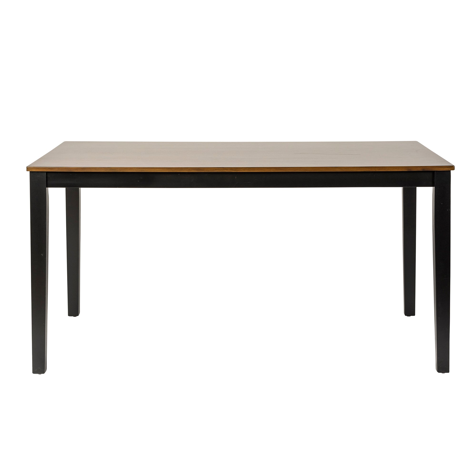 Vintage Series 5-Piece Rectangular Table Set with Metal Chairs