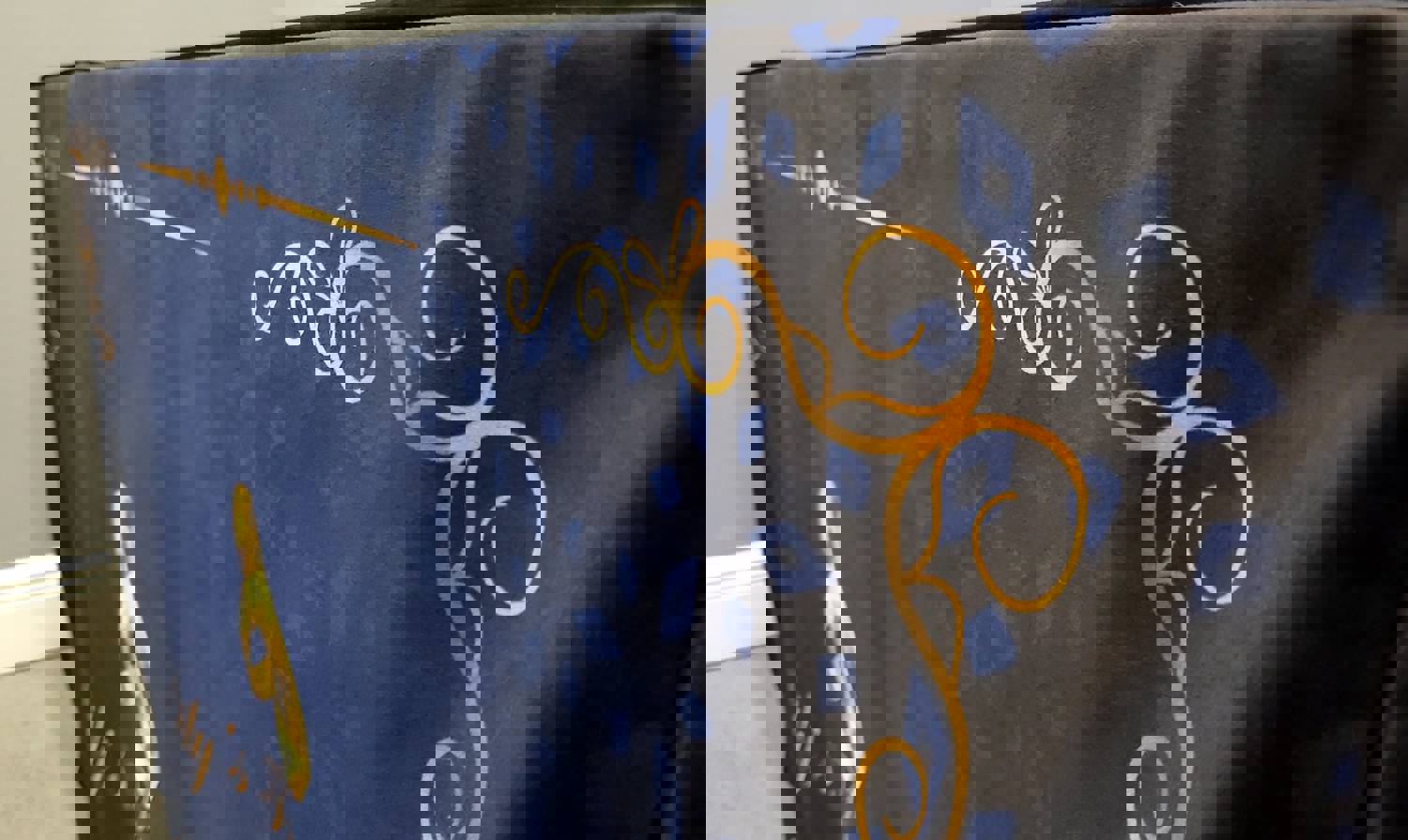 6 Custom Printed Velvet Table Throw - All Over Print