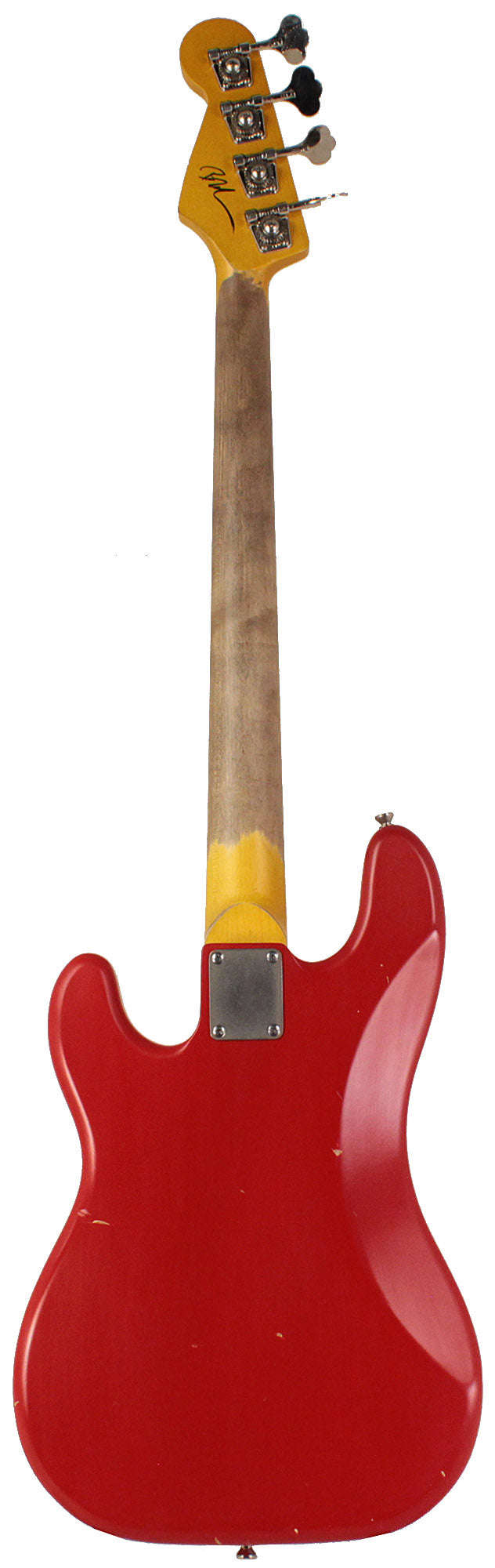 Nash PB-57 Bass Guitar, Dakota Red, Light Aging, Alder - Vintage Feel with Modern Features