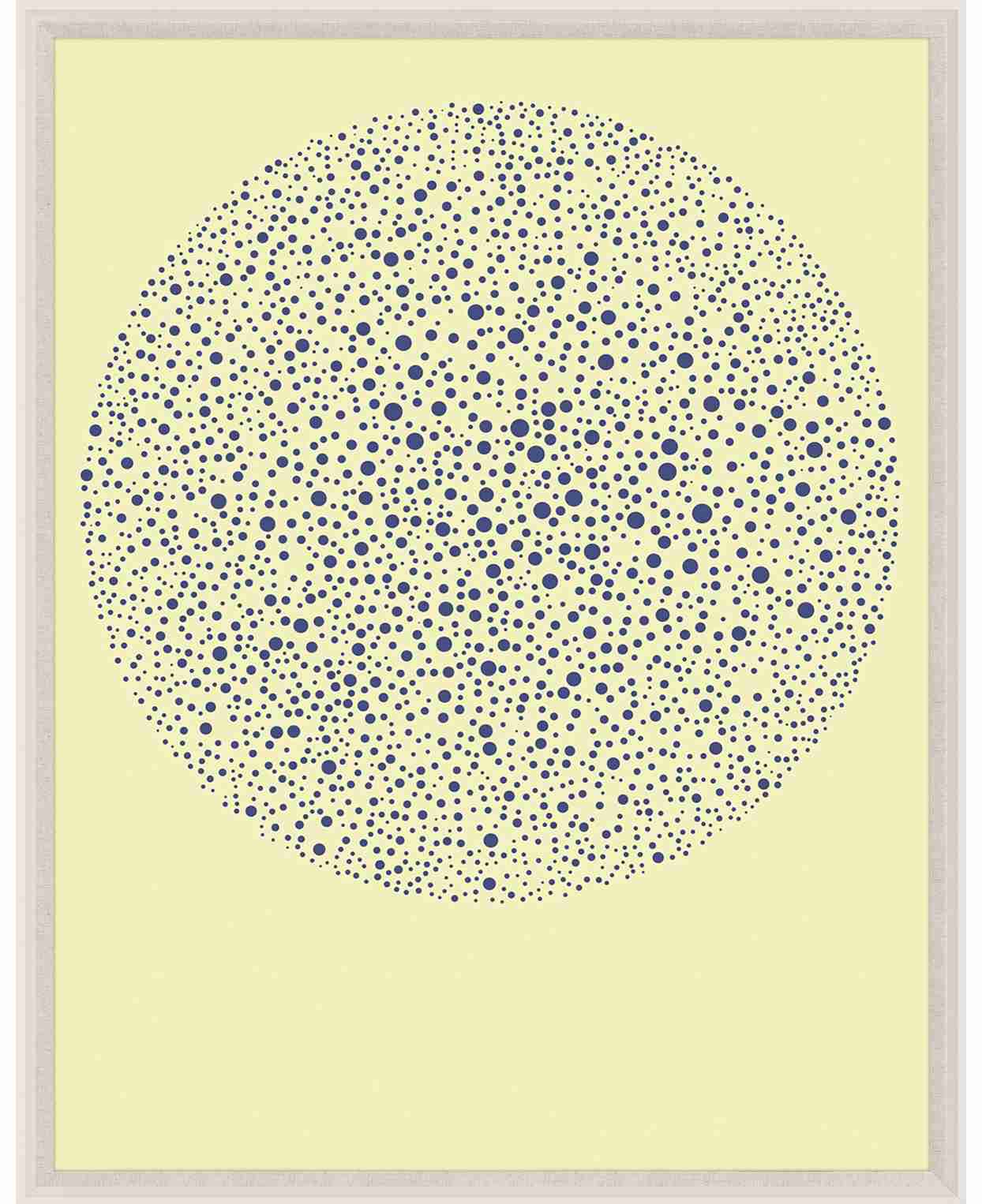 Natural Curiosities Orbus 5 Art in Yellow - Custom 3D Artwork