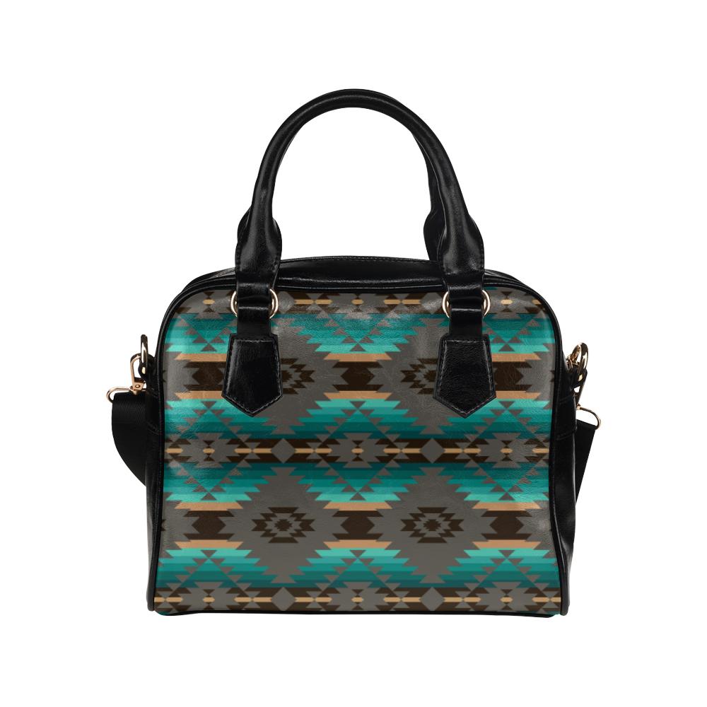 Cree Confederacy Shoulder Handbag - High-Grade PU Leather with Adjustable Strap