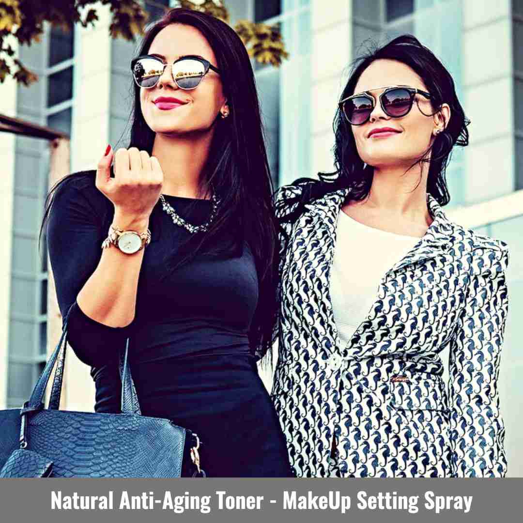 Natural Anti-Aging Toner & Makeup Setting Spray
