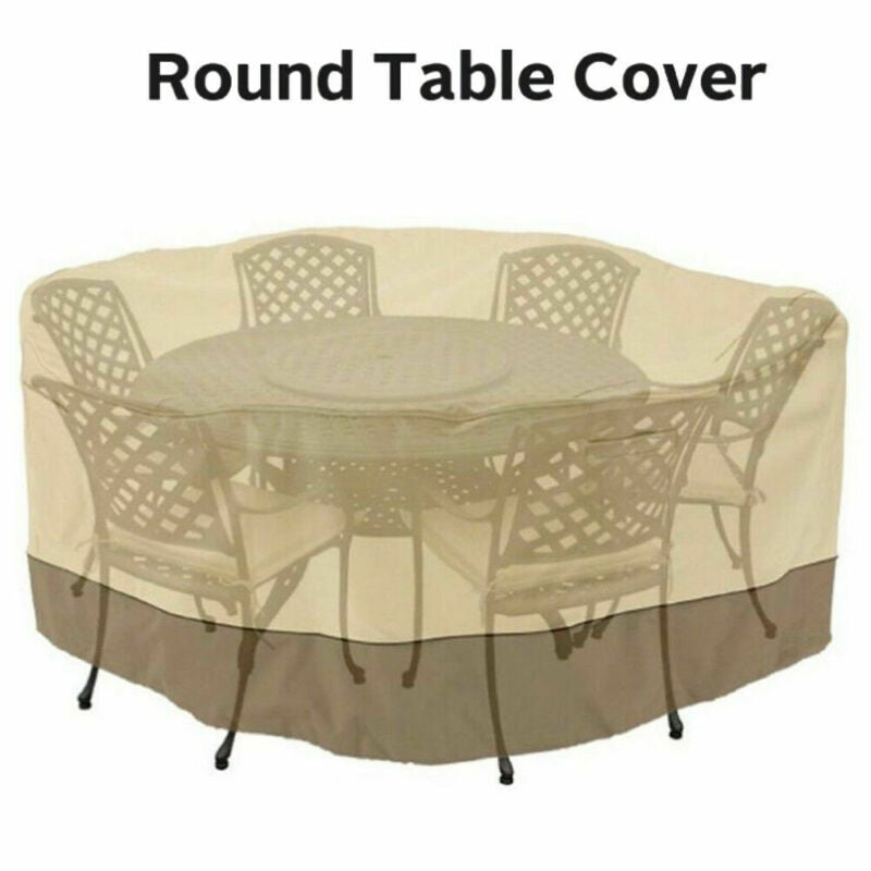 Outdoor Round Table & Chairs Cover 94 Waterproof