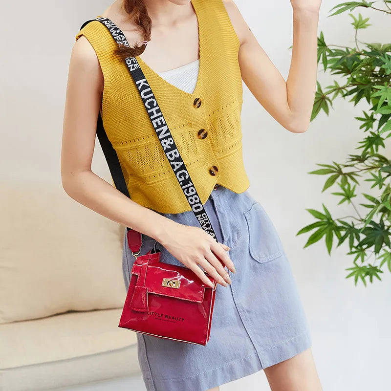 New Fashion Ladies Messenger Bag - Trendy Luxury Shoulder Handbag for Women