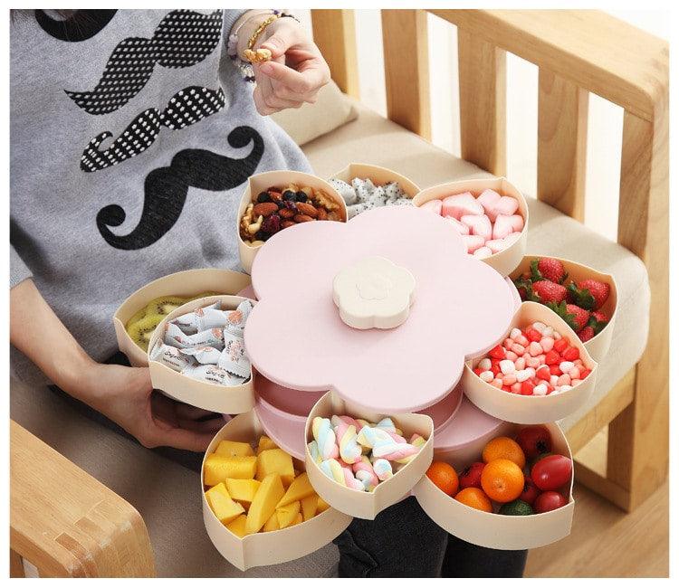 Premium Flower Shaped Food Storage Box
