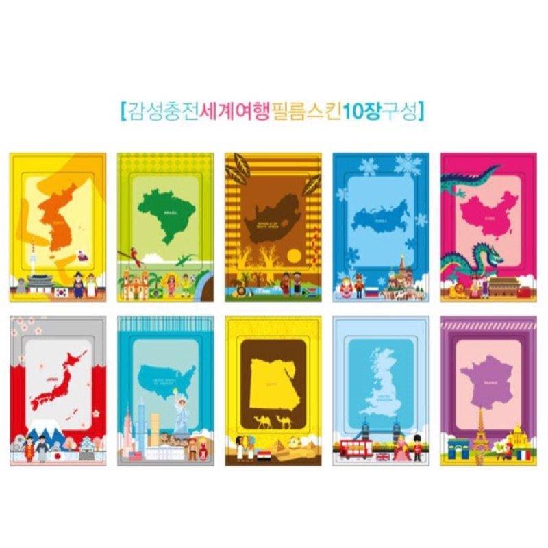 Korean Polaroid Border Stickers - 10pcs Set for Photo Decoration